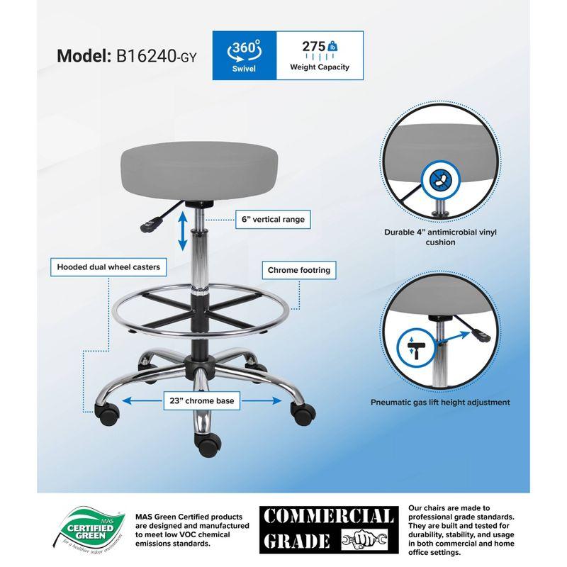 Medical/Drafting Stool - Boss Office Products