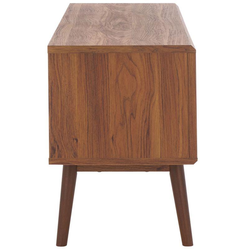 Aphra 2 Door 2 Shelf Media Stand - MED9624 - Walnut - Safavieh