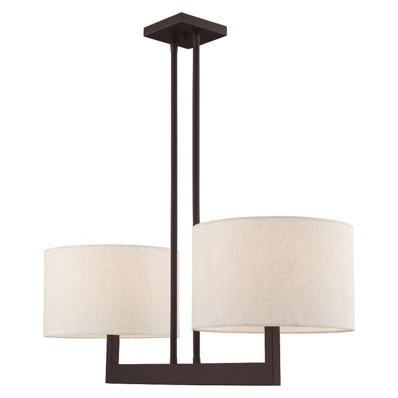 Livex Lighting Hayworth 2 - Light Chandelier in  Bronze