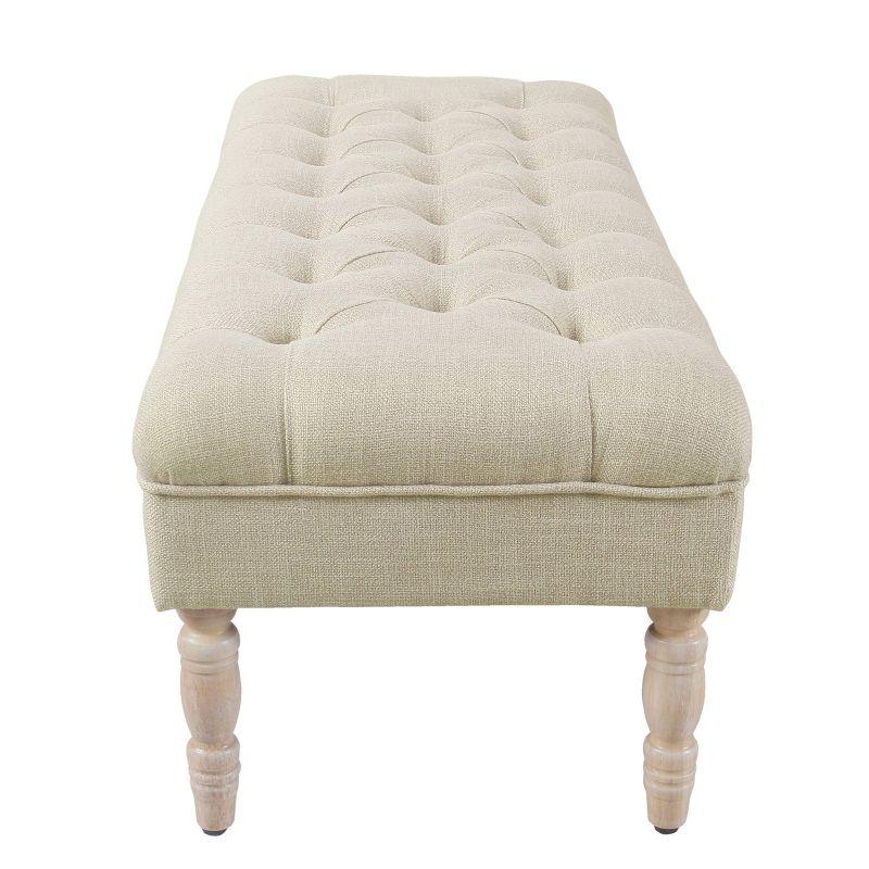 Classic Tufted Medium Bench - HomePop
