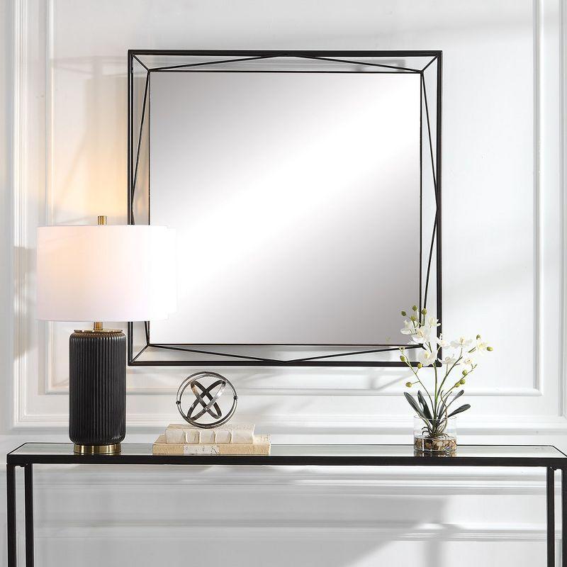 Uttermost Entangled Modern Square Mirror