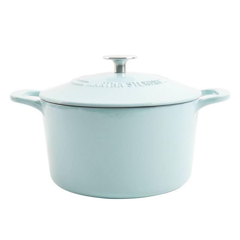 Martha Stewart Gatwick 7qt Enamel Cast Iron Dutch Oven