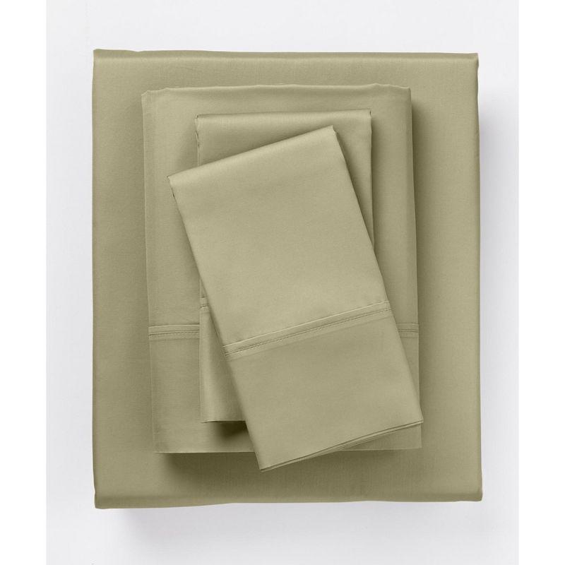 King Soft Sage Cotton 500 Thread Count Sheet Set