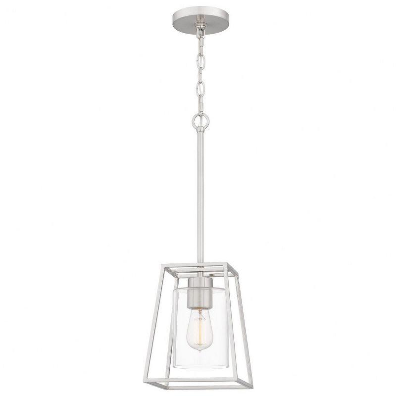 Quoizel Lighting Prescott 1 - Light Pendant in  Brushed Nickel