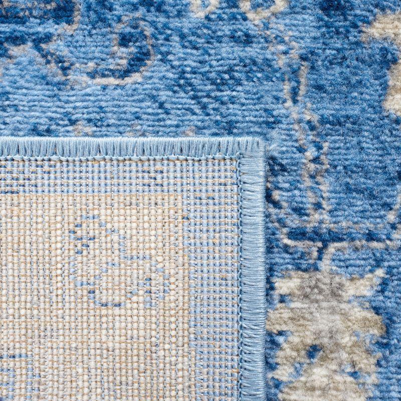 Brentwood BNT851 Power Loomed Indoor Accent Rug - Blue/Grey - 3'x5' - Safavieh