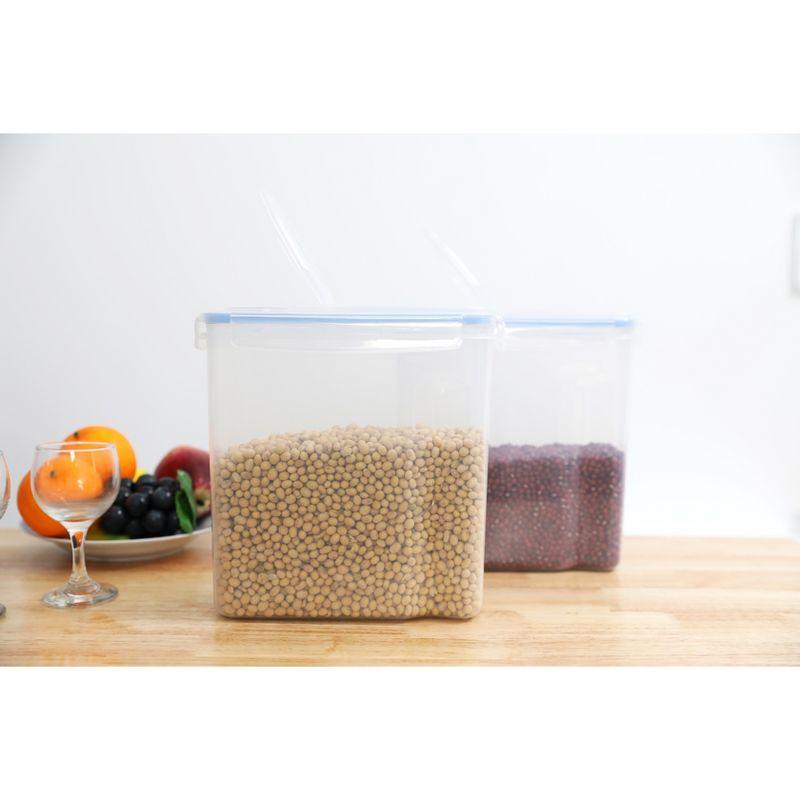 Food Storage - Set of 2 Containers and 2 Lids