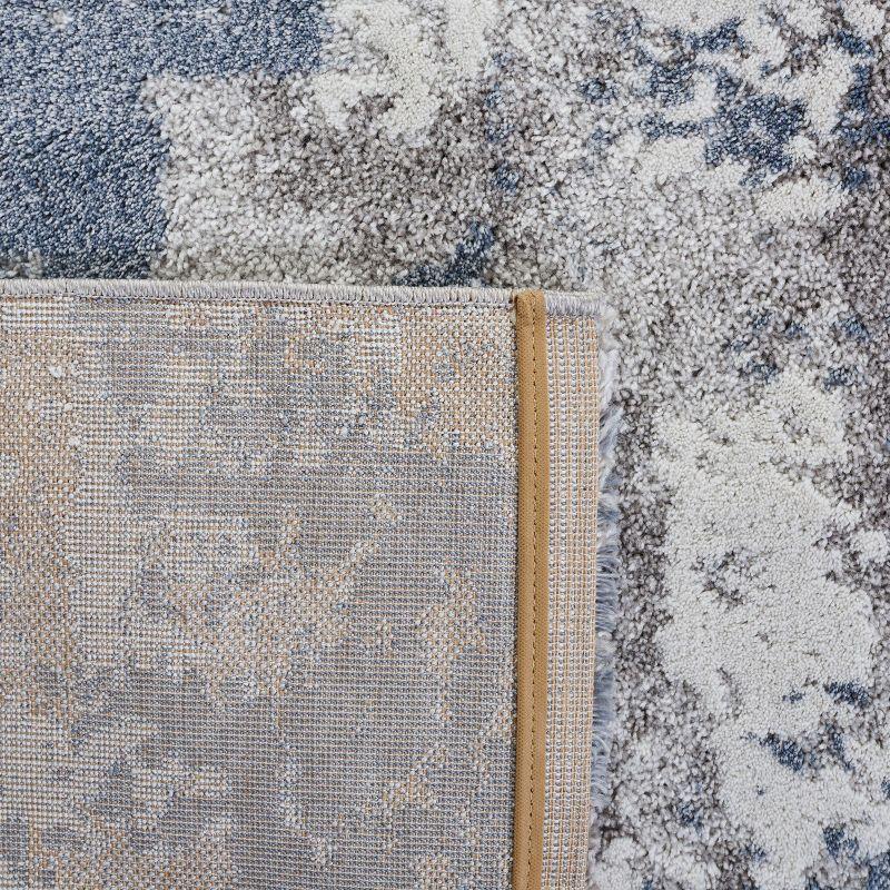 Century 300 CTY339 Power Loomed Indoor Area Rug - Grey/Blue - 8'x8' - Safavieh