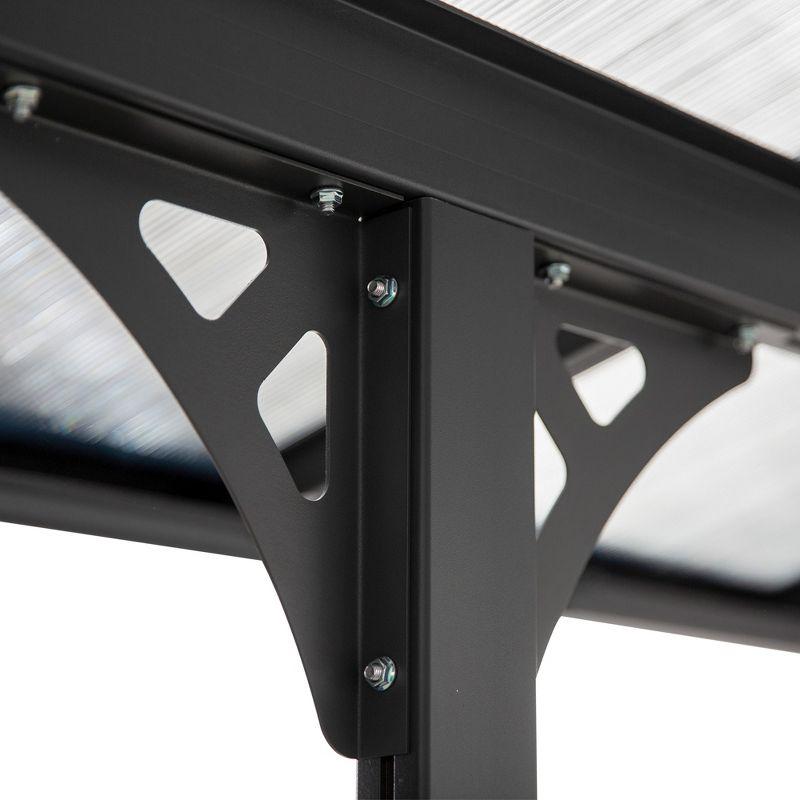 Outsunny 14 Ft. W x 10 Ft. D Aluminum Pergola with Canopy