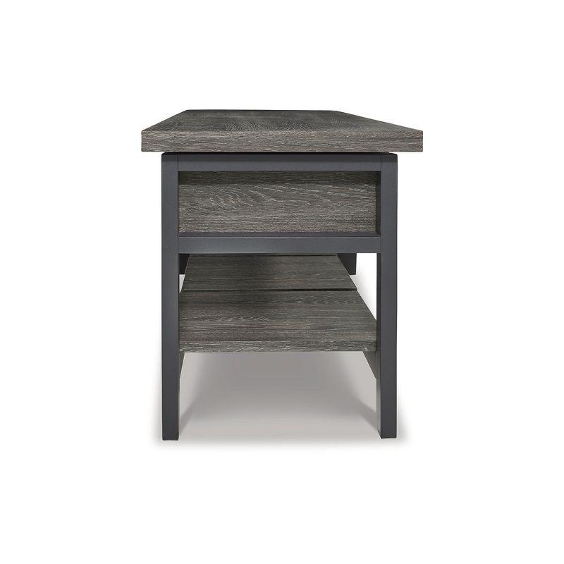 Signature Design by Ashley Casual Rhyson Storage Bench, Brown