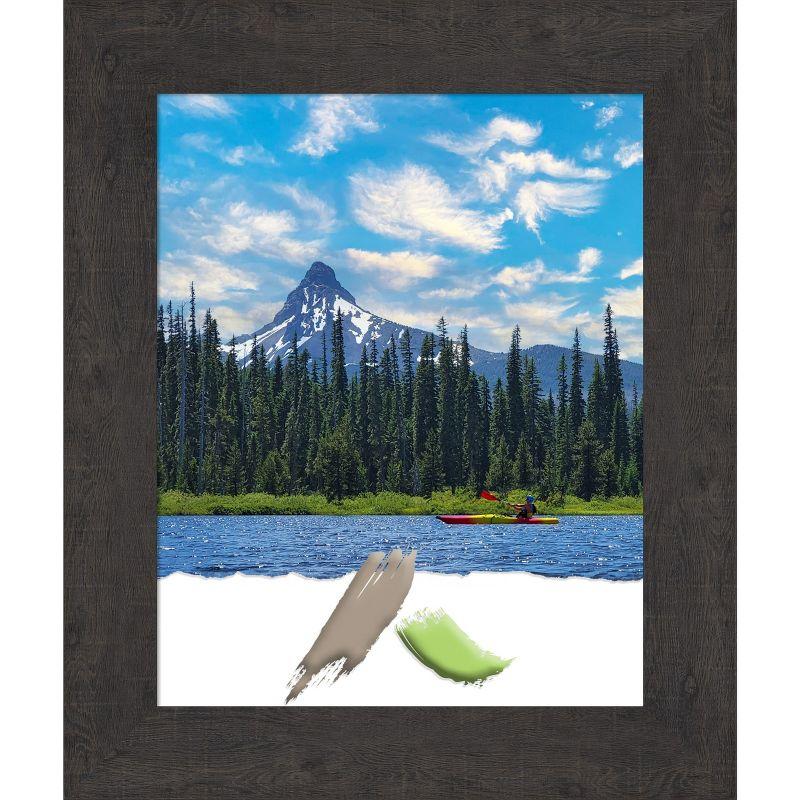 Rustic Espresso 16x20 Polystyrene Wall Picture Frame