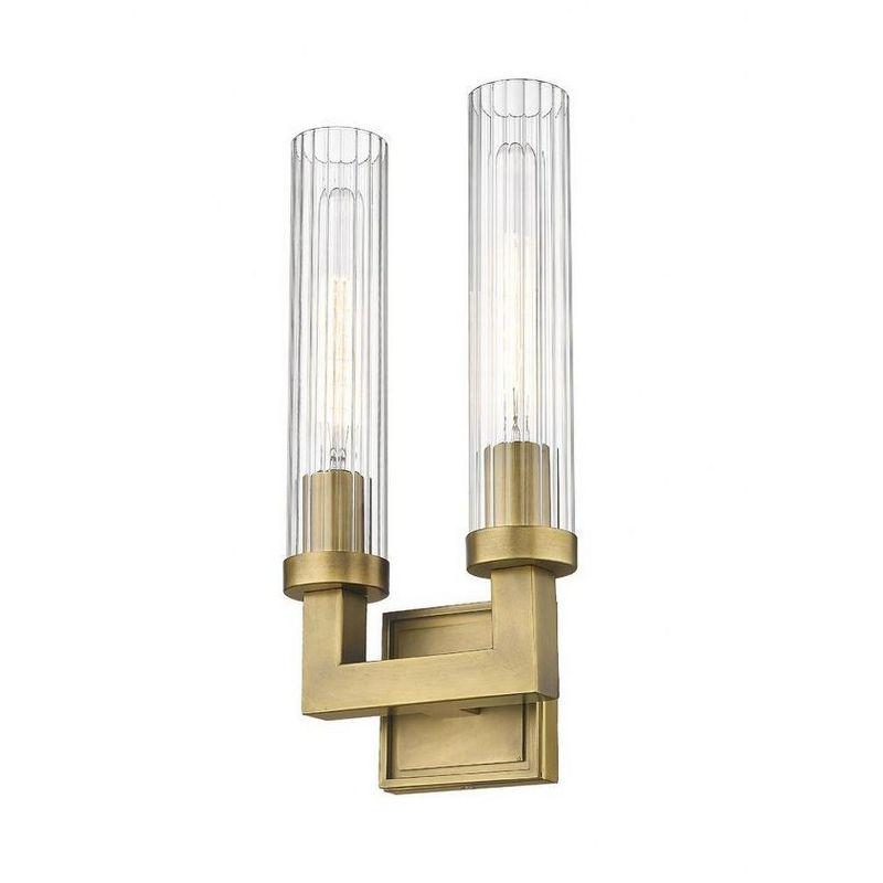 Z-Lite Beau 2 - Light Wall Light in  Rubbed Brass