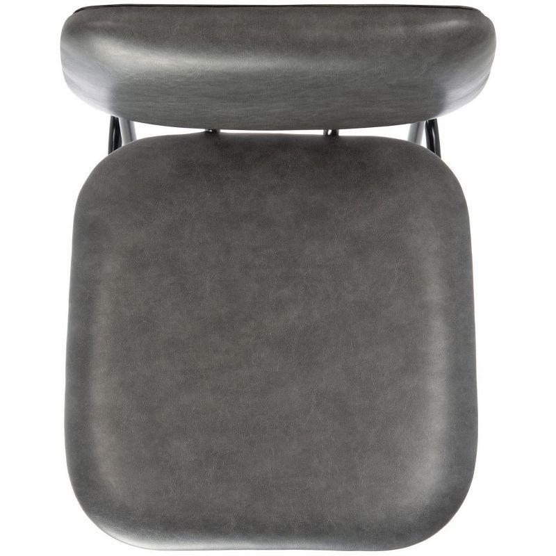 Chavelle Side Chair - ACH6205 - Set of 2 - Grey/Black - Safavieh