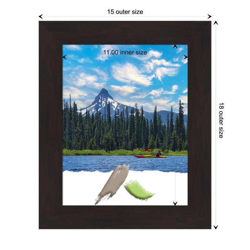 Amanti Art Furniture Espresso Narrow Picture Frame