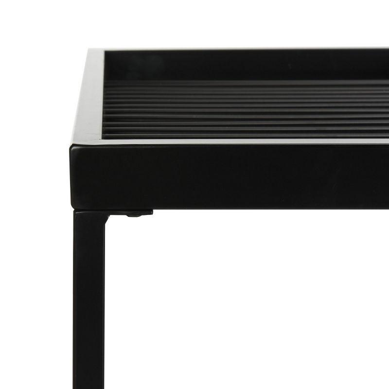 Zuri Coffee Table - White/Black - Safavieh