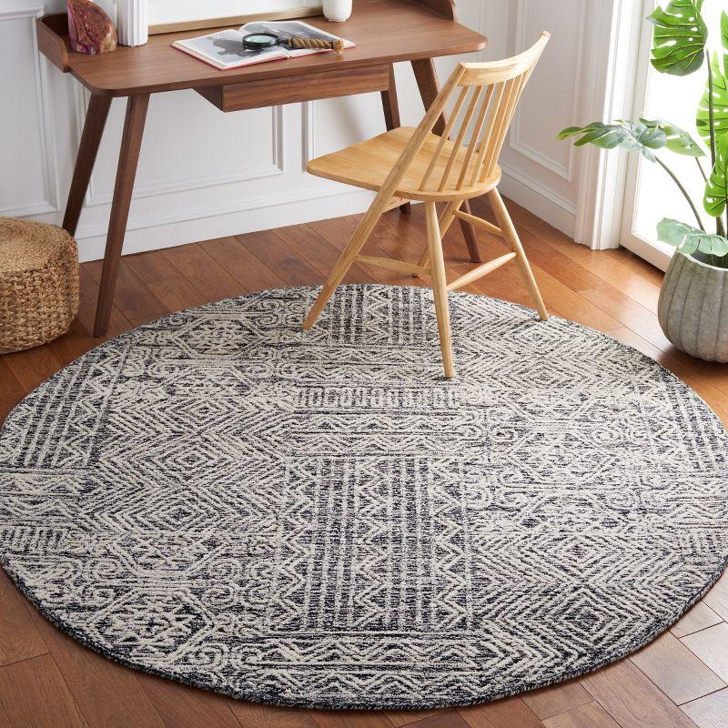 Union Rustic Amzi Hand Tufted Wool Southwestern Rug
