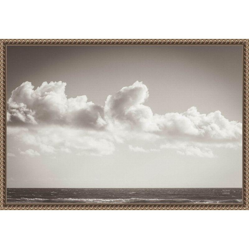 Amanti Art Venice Beach by Nathan Larson Canvas Wall Art Print Framed 23 x 16