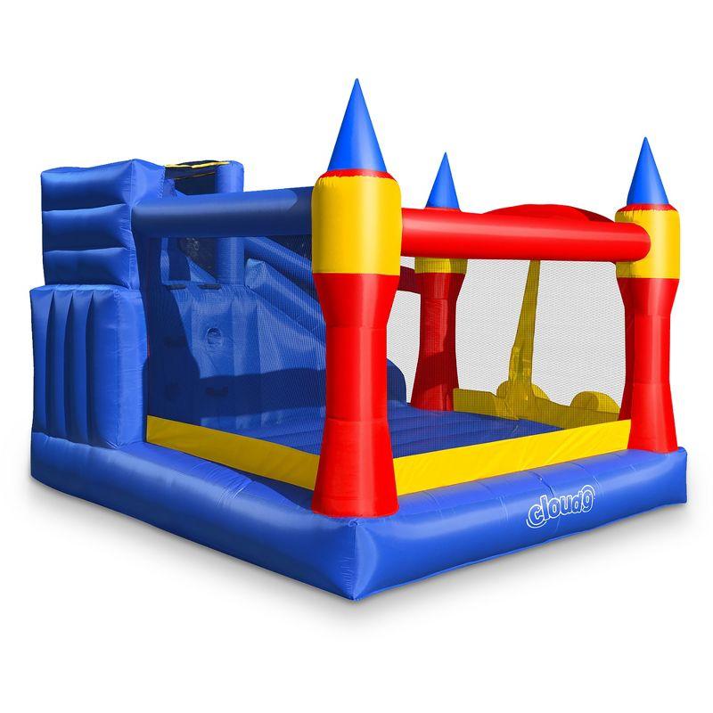 Cloud 9 Royal Slide Bounce House - Inflatable Bouncer