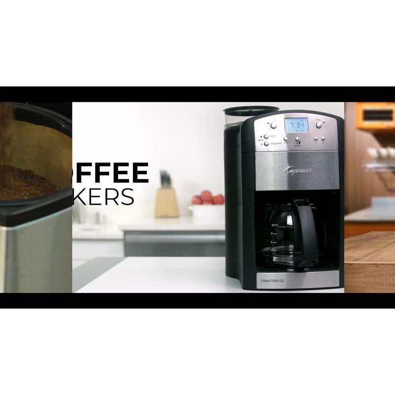 Stainless Steel 10-Cup Programmable Coffee Maker with Thermal Carafe