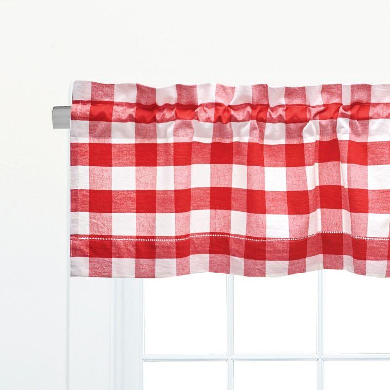 C&F Home Franklin Cotton Valance Window Treatment (Set of 2)