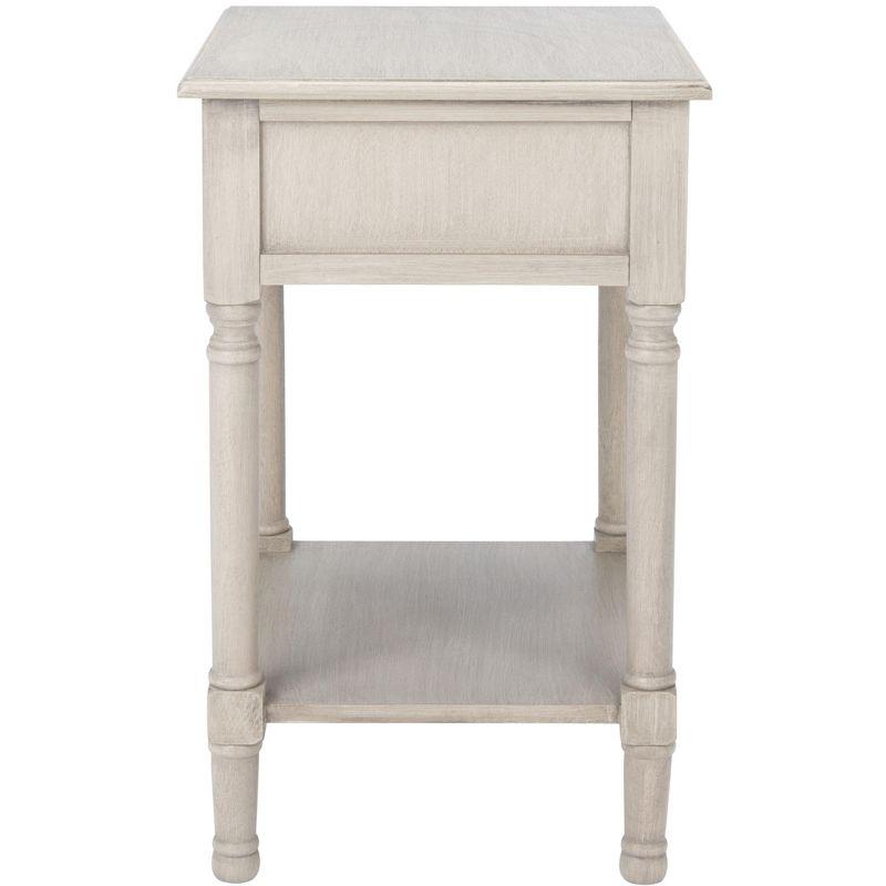 Whitney 1 Drawer Accent Table - Greige - Safavieh.