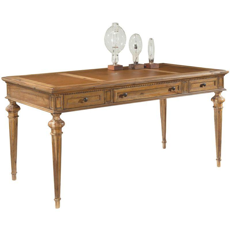 Lark Manor™ Ankaj Solid Wood Base Writing Desk