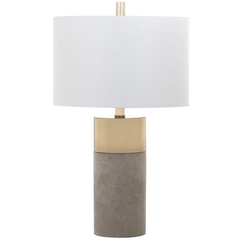 Everly Quinn Mildner Concrete Table Lamp (Set of 2)