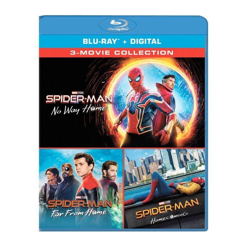 Spider-Man: Far from Home, Homecoming, No Way Home Blu-ray Box Set