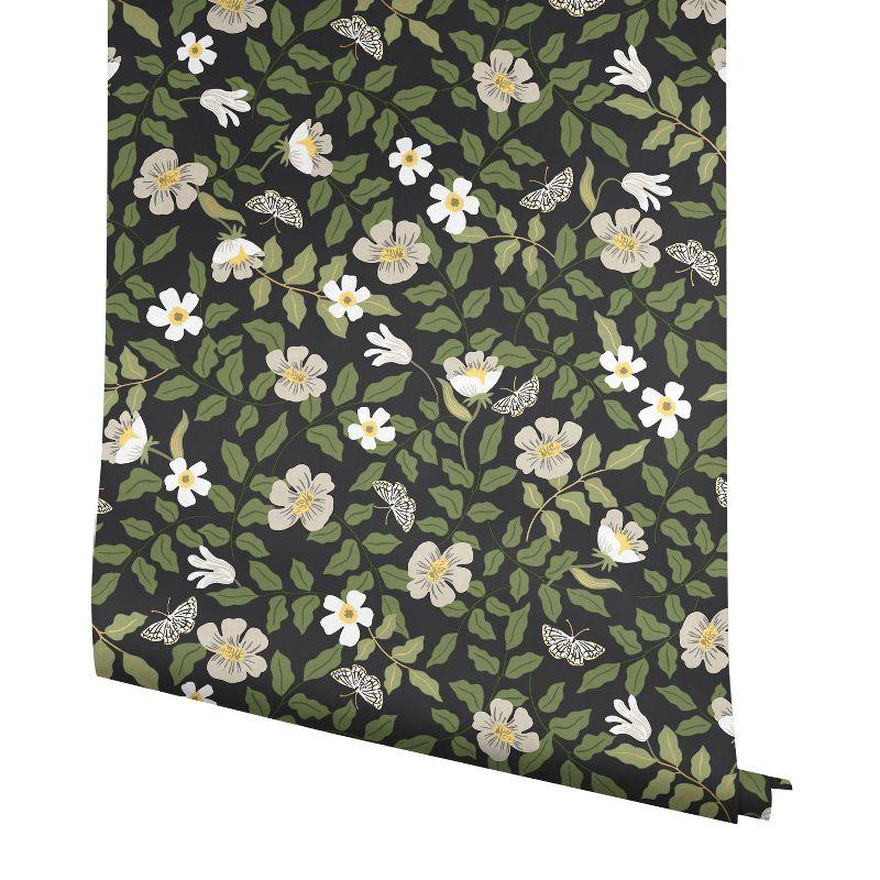 Rifle Paper Co. Primrose 20' L x 20.5" W Peel and Stick Wallpaper Roll