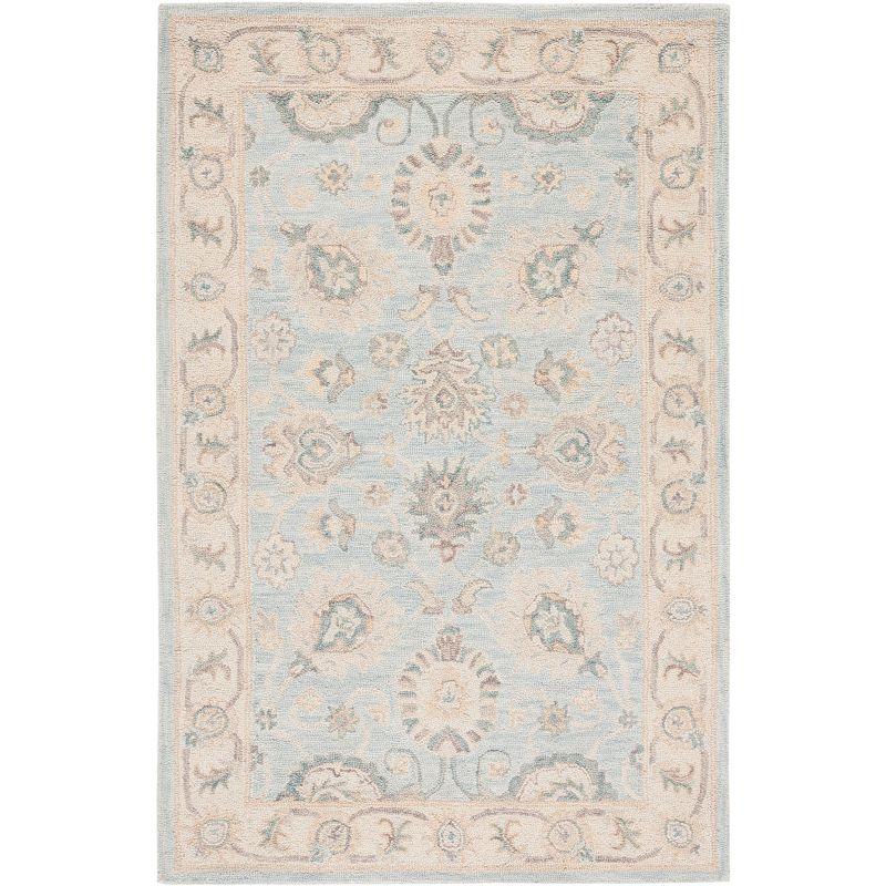 Blossom BLM702 Hand Tufted Area Rug - Grey/Multi - 5'x8' - Safavieh.