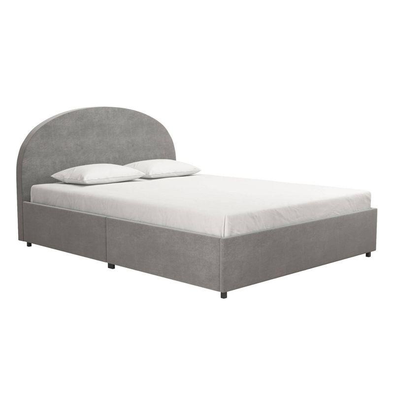 Moon Upholstered Platform Storage Bed