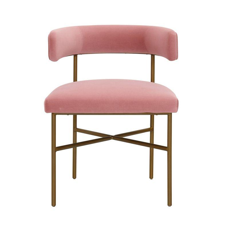 Berlinda 19.7'' H Velvet Upholstered Armchair