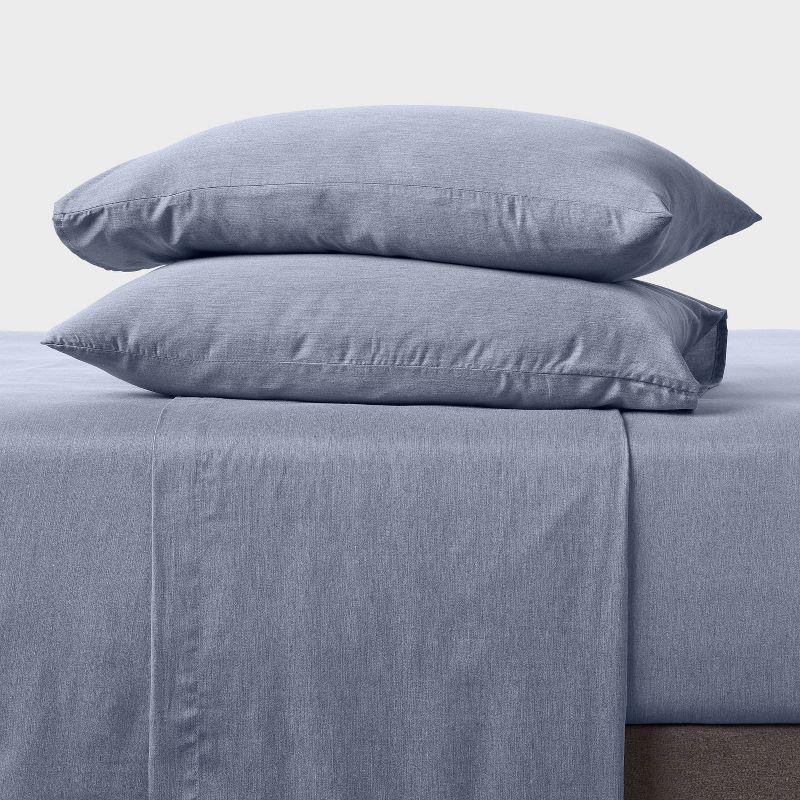 Easy Care Cotton Blend Sateen Sheet Set - Room Essentials™