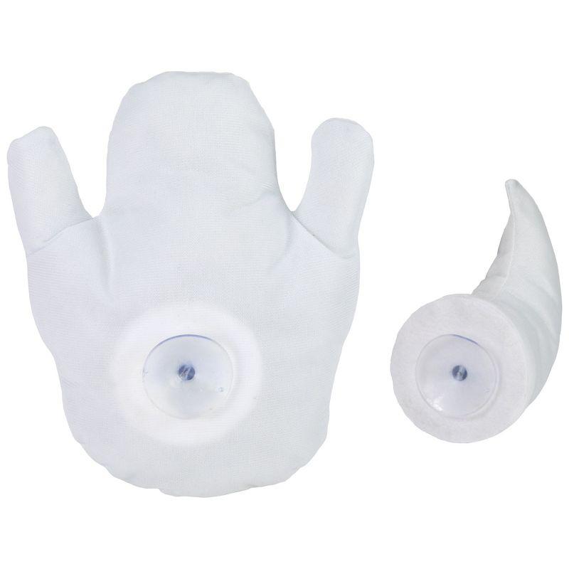 Northlight Seasonal 10" Ghastly Ghost 3-D Halloween Window Decoration