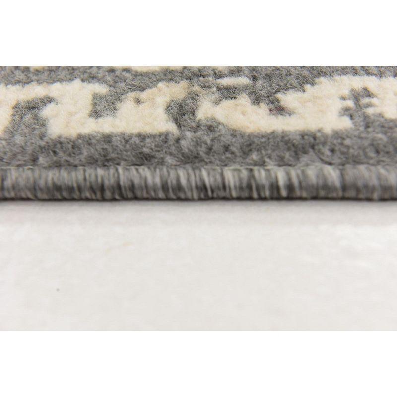 Unique Loom Tuareg Collection Area Rug - Mirage (9'  x 12' 2" Rectangle Gray/Beige)