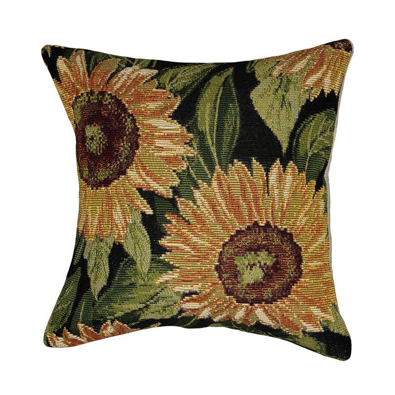 Liora Manne Floral Indoor/Outdoor Throw Pillow