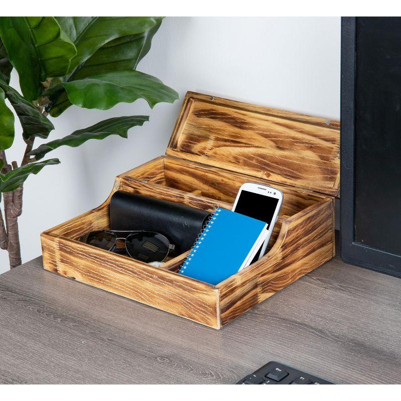 Mind Reader Valet Dresser Organizer, Jewelry Tray, Bedside Caddy, 12"L x 10"W x 4"H & Reviews | Wayfair