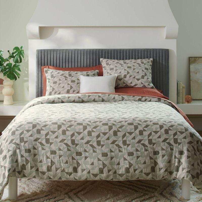 Queen Solid Performance 400 Thread Count Sheet Set Rust - Threshold™: Cotton Woven, Includes 2 Pillowcases & Fitted Sheet