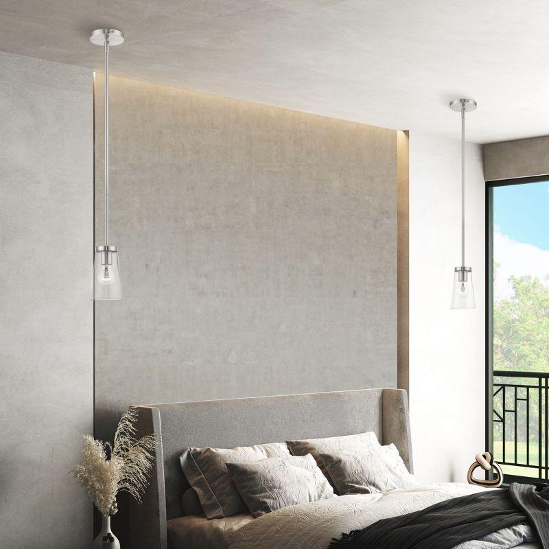 Livex Lighting Cityview 1 - Light Pendant in  Brushed Nickel