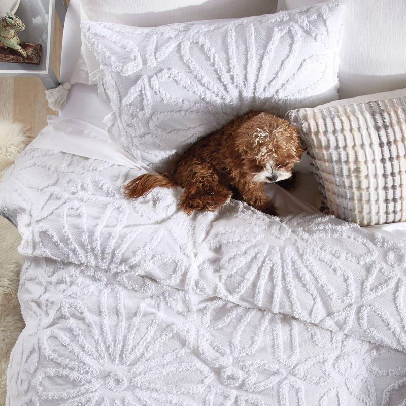 Peri Home Peri Home Chenille Medallion 3 Piece Comforter Set
