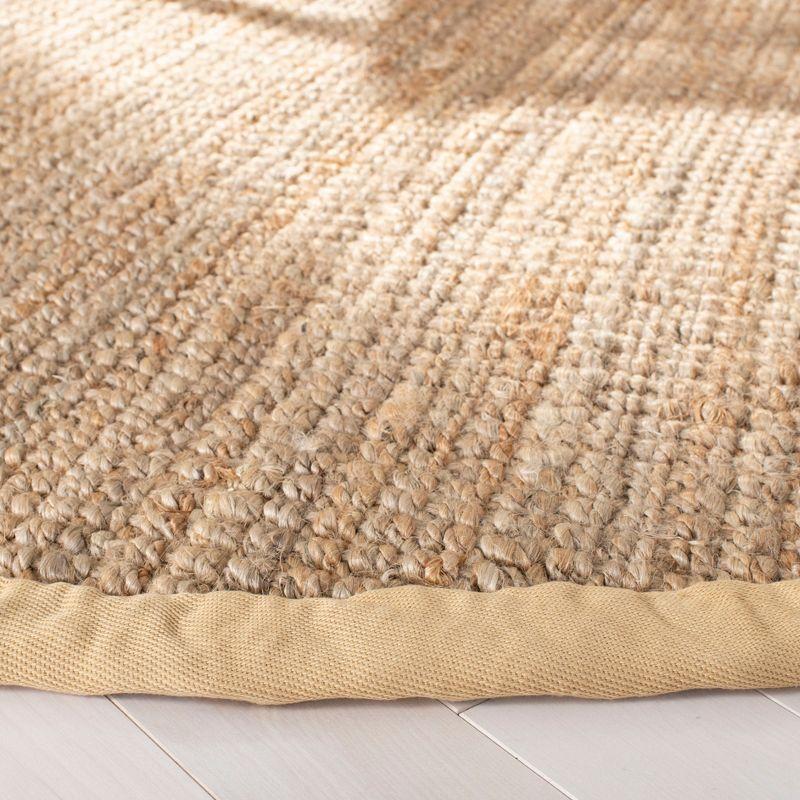 Natural Fiber NF730 Hand Woven Area Rug - Natural - 5' round - Safavieh.