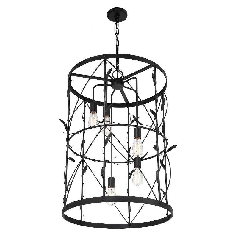 Savoy House Lexington 5-Light Pendant in Matte Black
