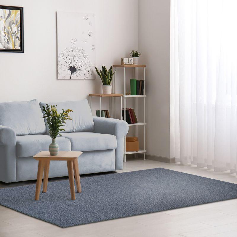 Liora Manne Avalon Texture Indoor/Outdoor Rug Navy 3'6" x 5'6"