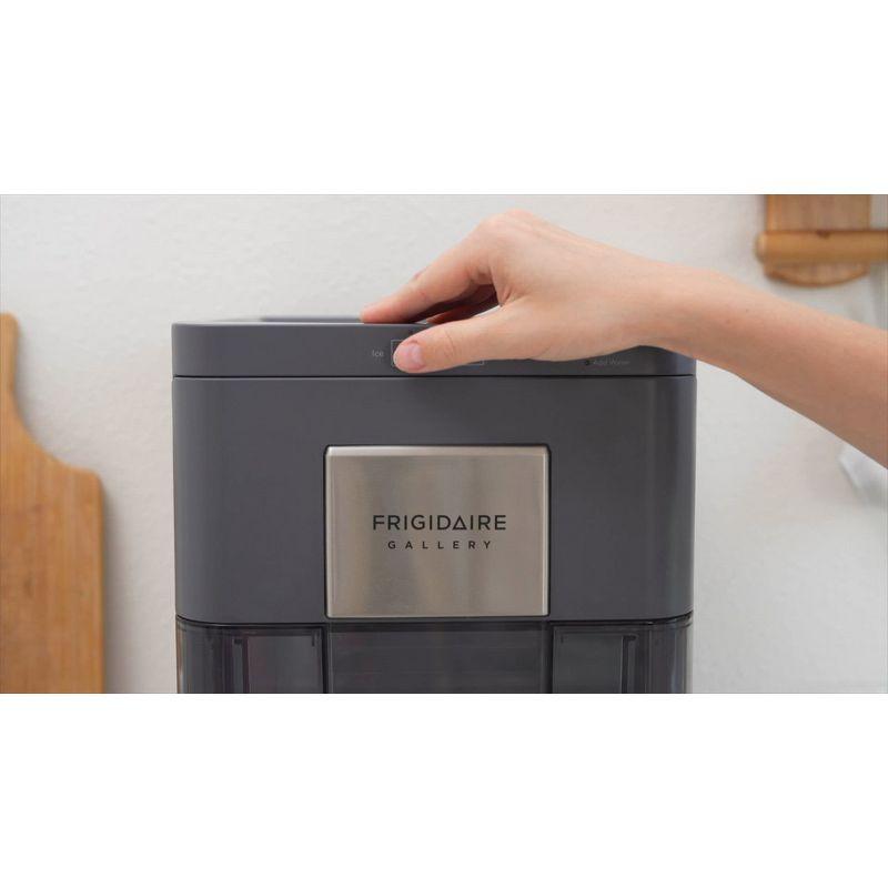 Frigidaire Nugget Ice Maker - Black: Countertop Ice Machine, 44 lbs Daily Production, 3 lbs Storage, Includes Scoop