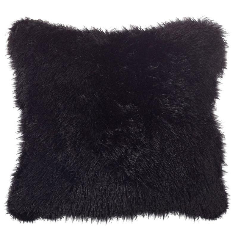 Juneau Faux Fur Throw Pillow