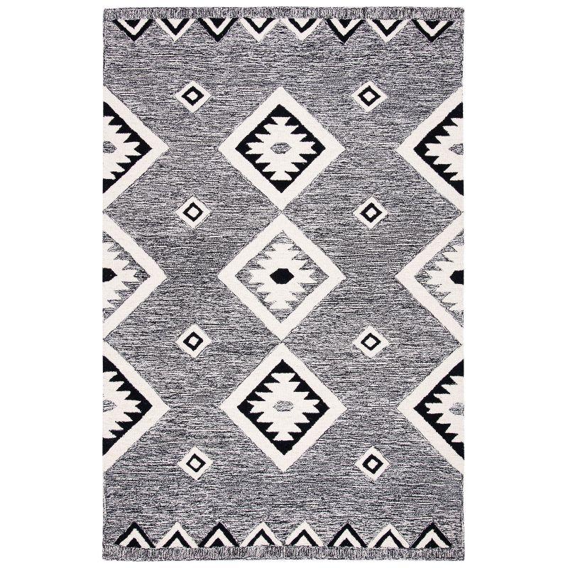 Ackland Hand Tufted Wool Southwestern Rug