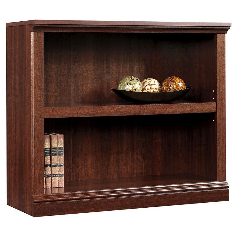 Select Cherry Adjustable 2-Shelf Bookcase