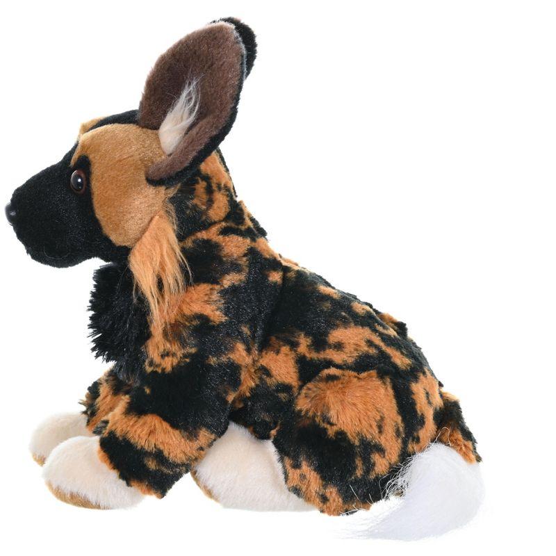 Wild Republic Cuddlekins Mini African Wild Dog Stuffed Animal, 8 Inches