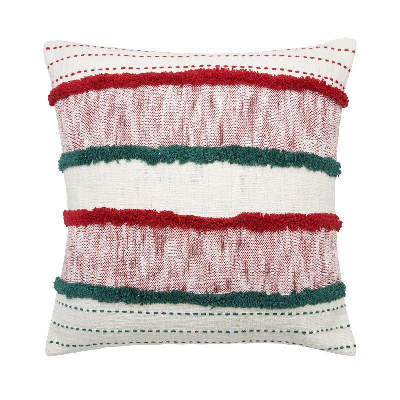 Benn Tufted Woven Decorative Throw Pillow