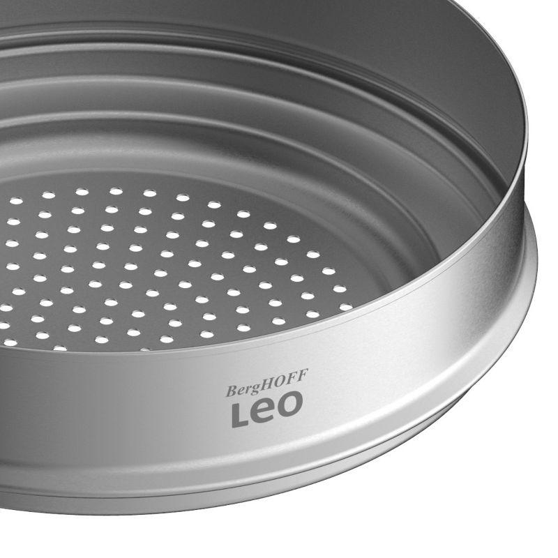 10" Silver Stainless Steel Steamer Insert