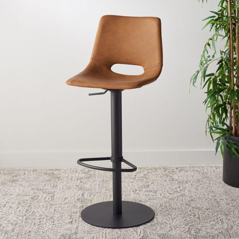 Freya Gas Lift Bar Stool  - Safavieh